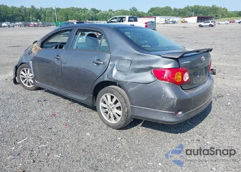 2010 Toyota Corolla S from USA, damaged, VIN 2T1BU4EE9AC525932
